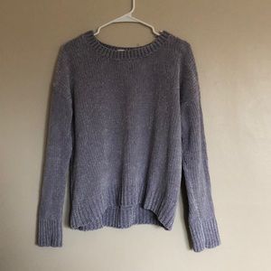 Shiny Lavender Sweater